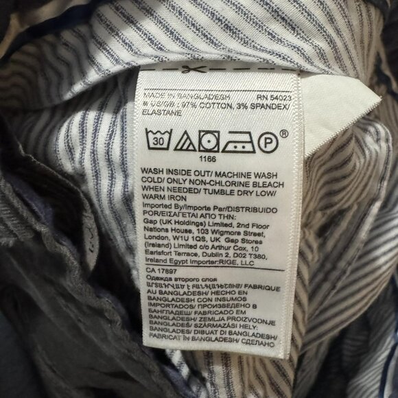 Banana Republic Fulton Chino Pants Mens 31x32 Gray Stretch Slim Fit Casual - Picture 5 of 11